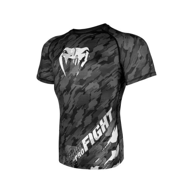 Рашгард Venum Tecmo Rashguard Short Dark Grey