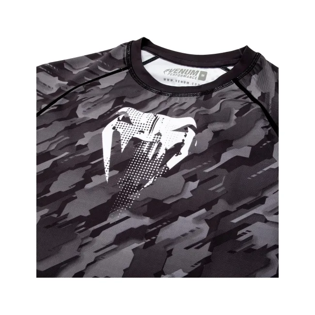 Рашгард Venum Tecmo Rashguard Short Dark Grey