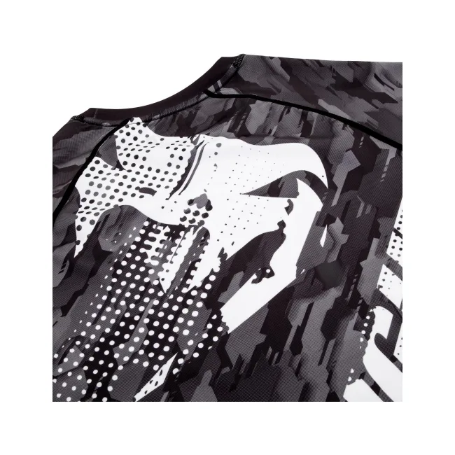 Рашгард Venum Tecmo Rashguard Short Dark Grey