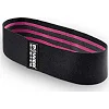 Резинка для фитнеса тканевая POWER SYSTEM PS-4091 Booty Band LVL 1 Black/Pink (d_64 см. 18-23кг.)