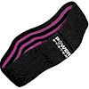 Резинка для фитнеса тканевая POWER SYSTEM PS-4091 Booty Band LVL 1 Black/Pink (d_64 см. 18-23кг.)