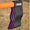 Резинка для фитнеса тканевая POWER SYSTEM PS-4091 Booty Band LVL 1 Black/Pink (d_64 см. 18-23кг.)