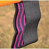 Резинка для фитнеса тканевая POWER SYSTEM PS-4091 Booty Band LVL 1 Black/Pink (d_64 см. 18-23кг.)