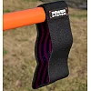 Резинка для фитнеса тканевая POWER SYSTEM PS-4091 Booty Band LVL 1 Black/Pink (d_64 см. 18-23кг.)