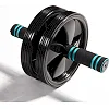 Ролик для пресса U-Powex Ab wheel with mat (d18.5см.) Black