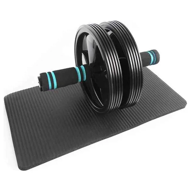 Ролик для пресса U-Powex Ab wheel with mat (d18.5см.) Black