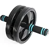 Ролик для пресса U-Powex Ab wheel with mat (d18.5см.) Black