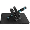 Ролик для пресса U-Powex Ab wheel with mat (d18.5см.) Black