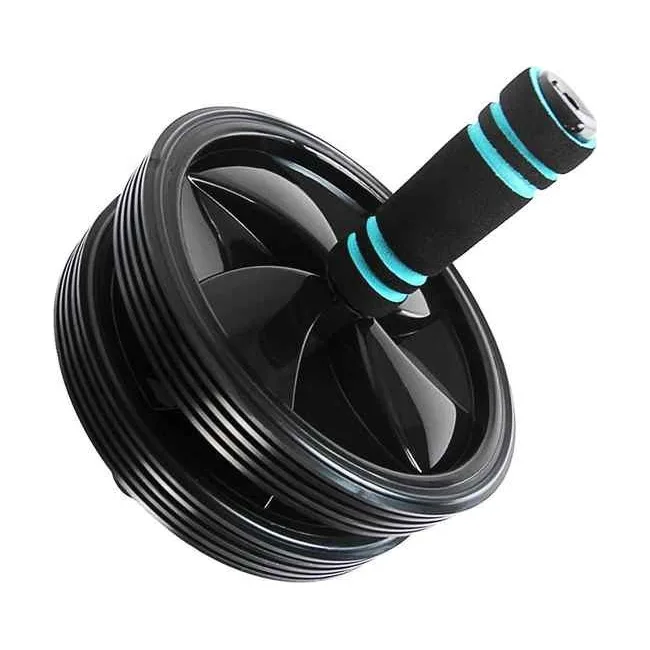 Ролик для пресса U-Powex Ab wheel with mat (d18.5см.) Black