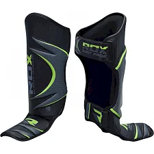 Щитки для защиты ног RDX Green