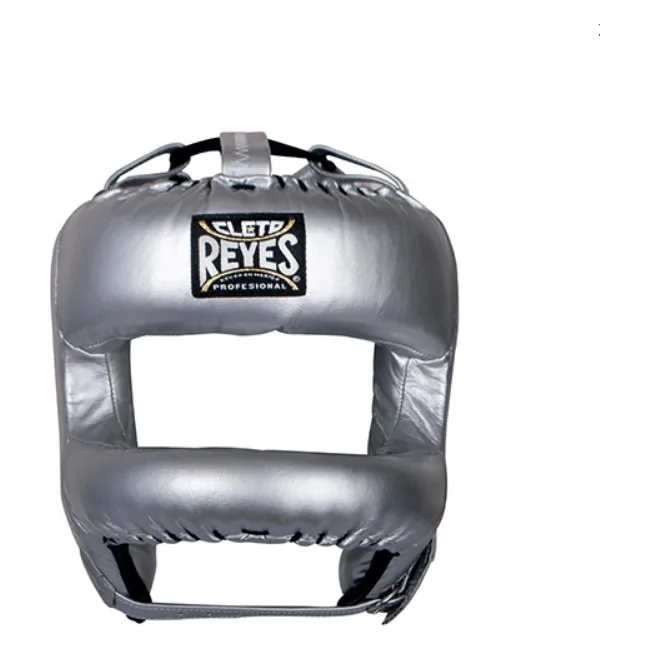 Шлем с бампером Cleto Reyes Redesigned Face Bar Silver