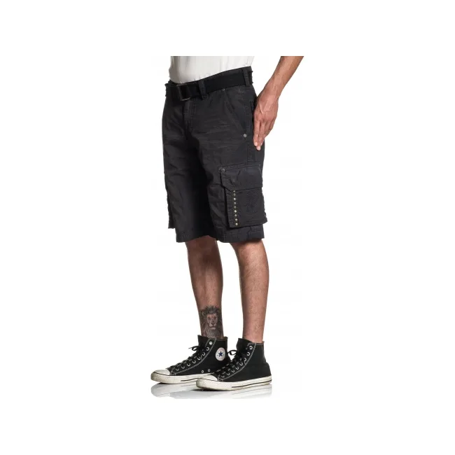 Шорты AFFLICTION Optimal Cargo Black