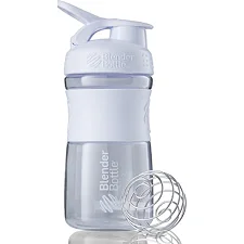 Спортивный шейкер-бутылка BLENDERBOTTLE SportMixer Flip 20oz/590мл White