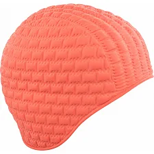 Шапочка для бассейна резиновая для взрослых MADWAVE Candy bubble M051605 (Красный)