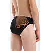 Плавки-слепые для мальчиков Arena BRIGHT SWIM BRIEFS черный, оранжевый (для детей)