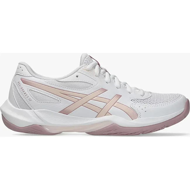 Кросівки сквош жіночі ASICS Rocket 12 White/Pearl Pink