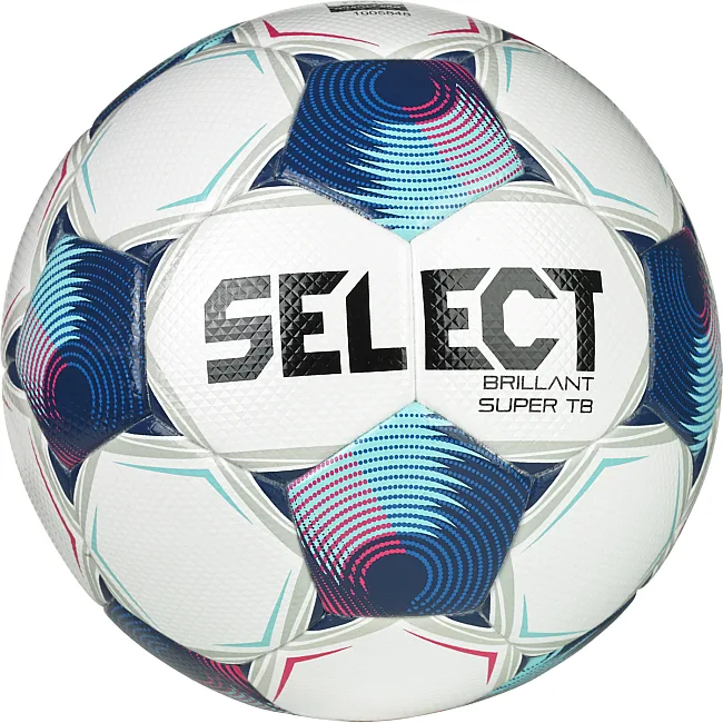 Футбольный мяч SELECT BRILLANT SUPER FIFA TB v25 белый, голубой 5
