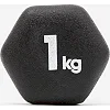 Гантели ADIDAS Dumbbells черный 1 кг