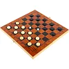 Шахматы шашки нарды 3 в 1 набор настольных игр деревянные SP-SPORT IG-G29 размер 29,5см x 29,5cм