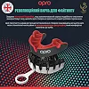 Капа OPRO Silver детская (возраст до 10) Black/Red (art.102503001)