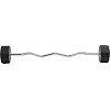 Штанга неразборная с фиксированным весом изогнутая PEV HAMMER STRENGHT TA-9978-40 (Черный)