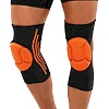 Наколенники спортивные MUTE MT-302-1 2шт (Черный-салатовый)