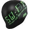 Шапочка для бассейна силиконовая для взрослых MADWAVE Time M055451 (Черный)