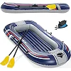 Човен надувний Bestway Hydro-Force Treck X1 228 х 121 см, сіро-синій