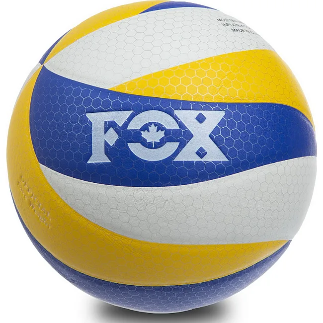 Волейбольный мяч
 FOX SD-V8005 №5 PU (Белый-фиолетовый-малиновый)