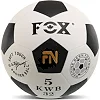 Футбольный мяч FOX FB-7628 №5 PU (Белый-черный)