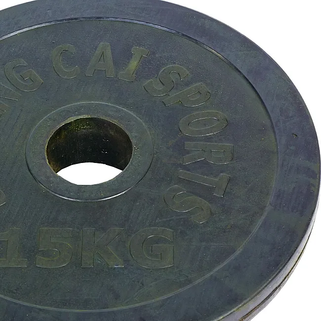 Блины диски обрезиненные SHUANG CAI SPORTS TA-1448-15B 52мм 15кг
