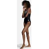 Купальник закрытый для женщин Arena KIKKO V SWIMSUIT V BACK GRAPHI черный, серый
