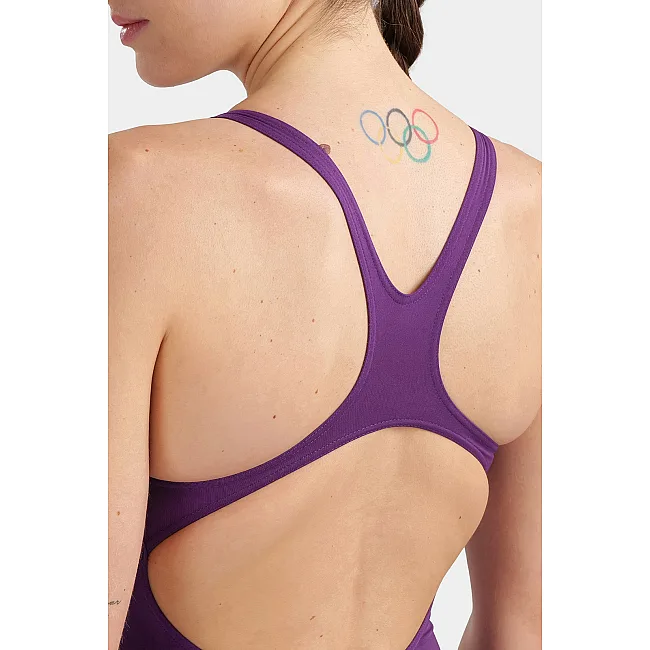 Женский купальник Arena TEAM SWIMSUIT SWIM PRO SOLID сиреневый