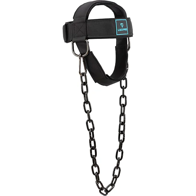 Упряжь тренажер для тренировки мышц шеи NECK HARNESS LiveUp LP8715