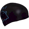 Двухсторонняя шапочка для плавания
 силиконовая юниорская MADWAVE
 BOO! reversible M055022 (Черный-розовый)