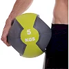 Медбол мяч медицинский двуручный с хватами ZELART
 FI-2619-5 5кг