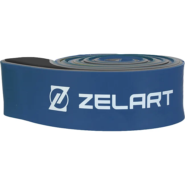 Резина петля для подтягиваний двухслойная ZELART
 FI-0911-7 (Синий)