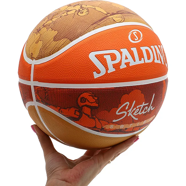 Баскетбольный мяч
 резиновый SPALDING JUMP SKETCH 84452Y
 7