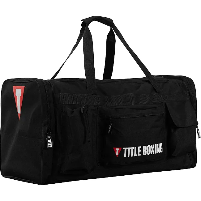 Спортивная сумка TITLE Boxing Deluxe Gear Bag Black