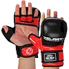 Перчатки Крабы спаринговые для MMA ZELART BO-4612 (Черный-белый)