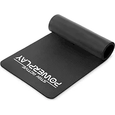 Коврик для йоги и фитнеса PowerPlay 4152 NBR Performance Mat Черный (183x61x1)
