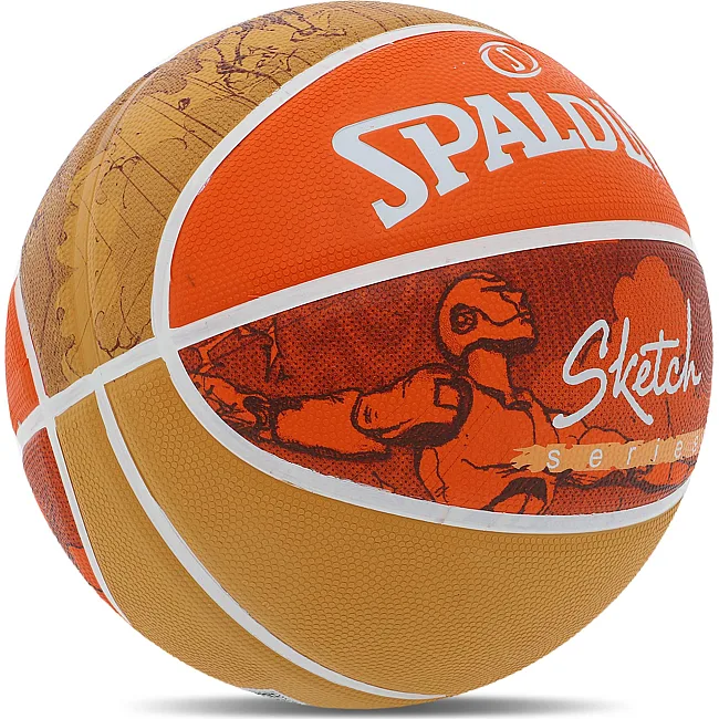 Баскетбольный мяч
 резиновый SPALDING JUMP SKETCH 84452Y
 7