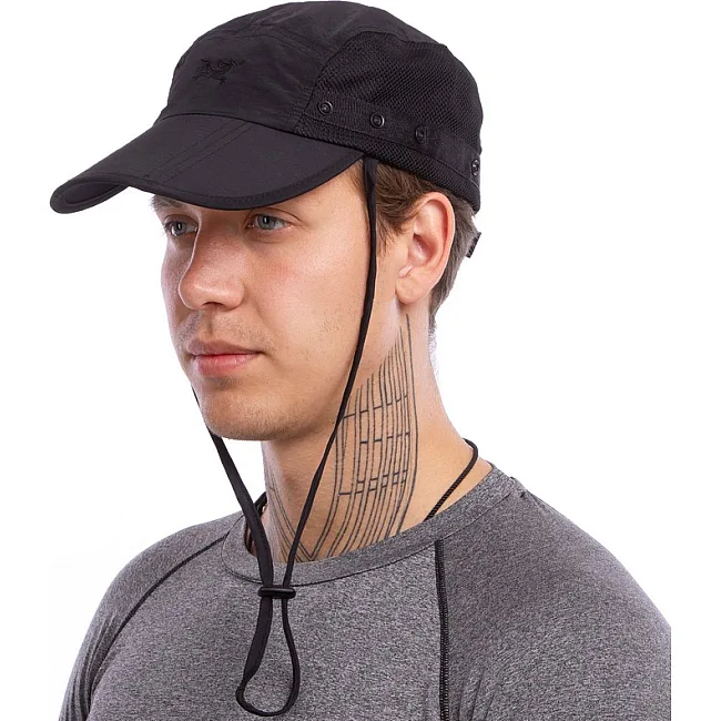 Кепка с защитой шеи от солнца Sahara Cap ARCTERYX TY-1625 (Оливковый)