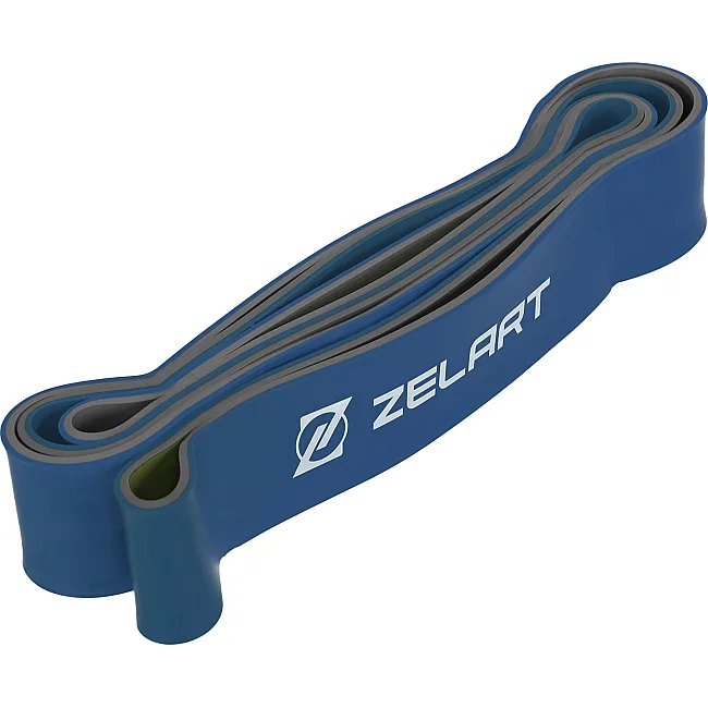 Резина петля для подтягиваний двухслойная ZELART
 FI-0911-7 (Синий)