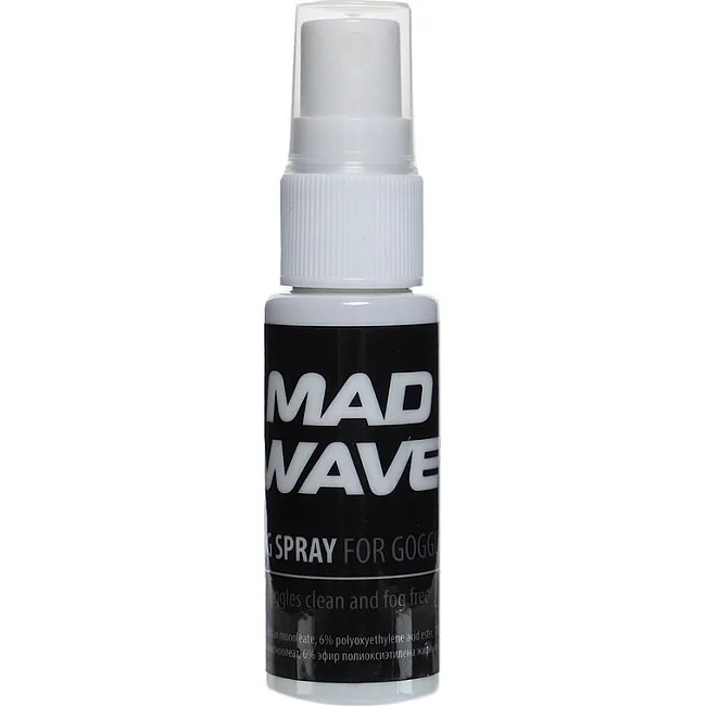 Антифог спрей против затуманивания и запотевания очков масок и линз MADWAVE

 M044101000W 20мл
