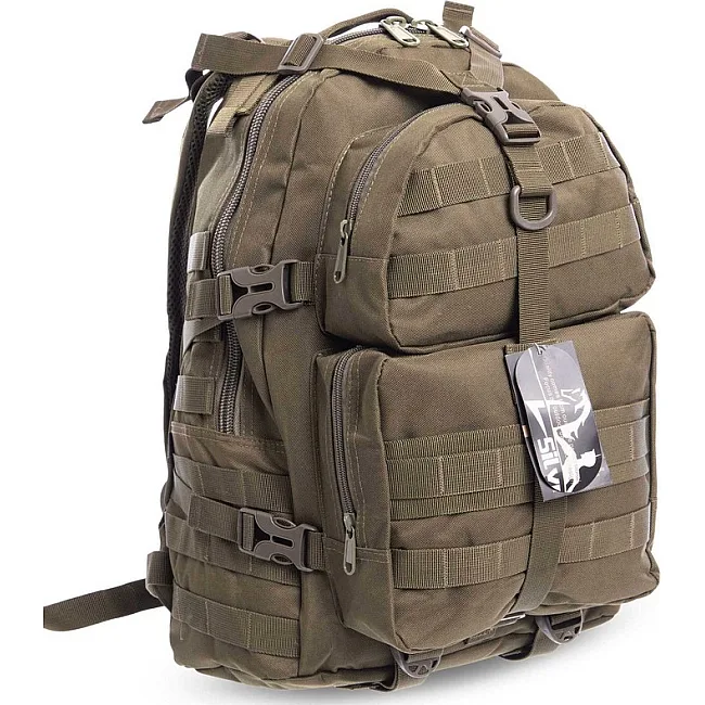 Штурмовой тактический рюкзак
 трехдневный SILVER KNIGHT TY-046
 44х32х21см 30л (Черный)