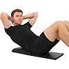 Мат для пресса подушка под поясницу двойной Абмат AB MAT D1FITNESS FI-5124 (Черный)