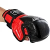 Перчатки Крабы спаринговые для MMA ZELART BO-4612 (Черный-белый)