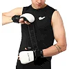 Перчатки Крабы спаринговые для MMA ZELART BO-4612 (Черный-белый)