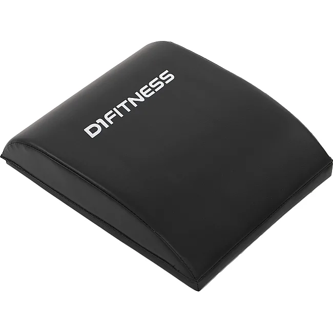 Мат для пресса подушка под поясницу двойной Абмат AB MAT D1FITNESS FI-5124 (Черный)